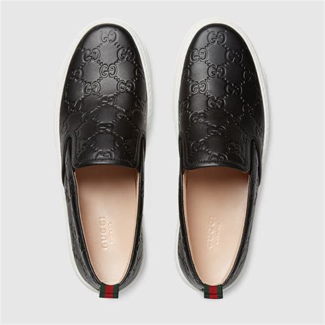 gucci rubber slip ons|gucci slip ons women's.